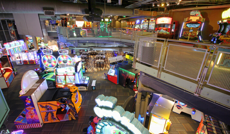 Play Mega Arcade at GameTime Miami